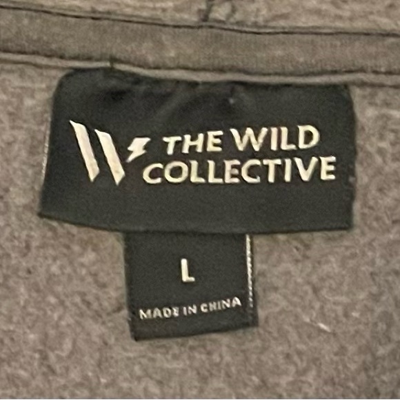Wild Collective Raiders NFL Black Camo Hoodie - Picture 2 of 2